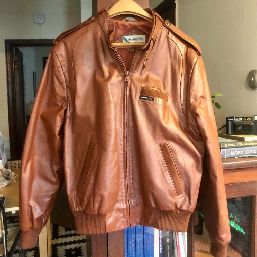 Members Only Leather Jacket